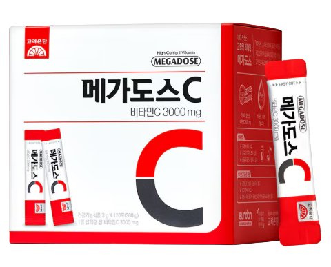 고려은단 메가도스C 비타민C3,000mg 120개입