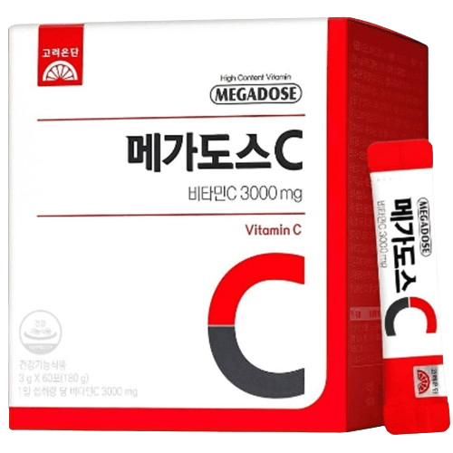 고려은단 메가도스C 비타민C 3,000mg 60개입