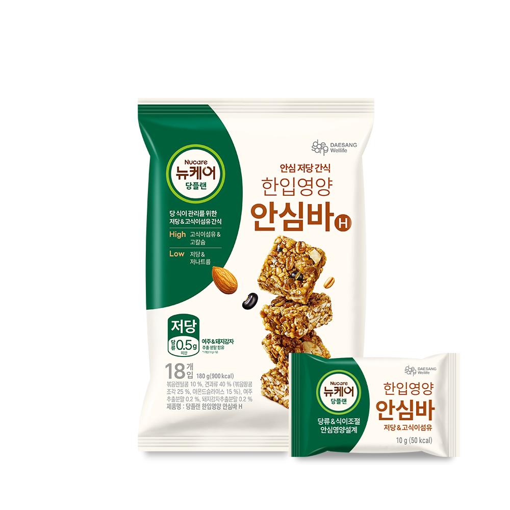 뉴케어 당플랜 한입영양 안심바 (10gx18개) 1봉