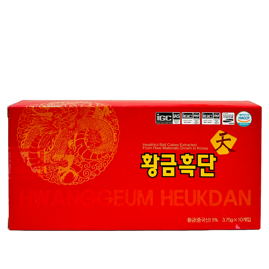황금흑단 환 3.75g*10ea