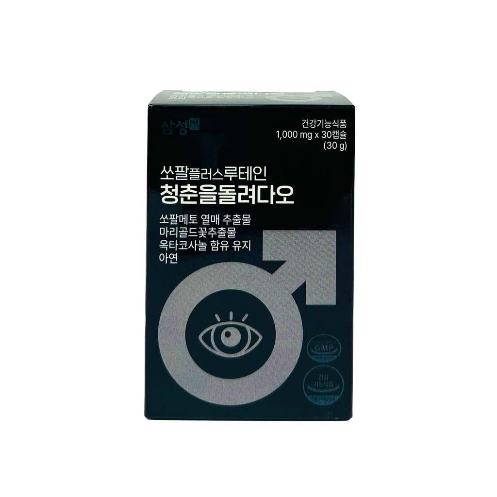 쏘팔플러스루테인 청춘을 돌려다오 30g(1,000mg*30ea)
