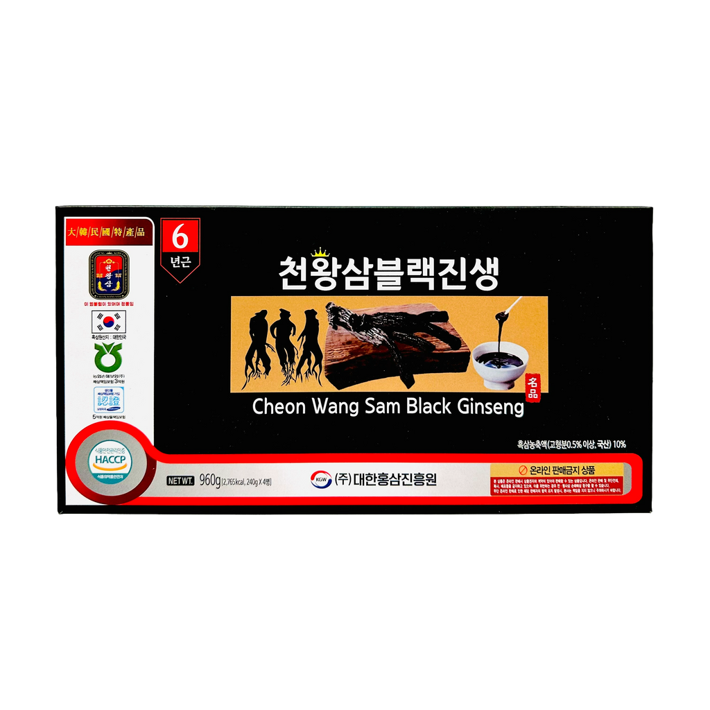 천왕삼블랙진생 960g(240g*4ea)