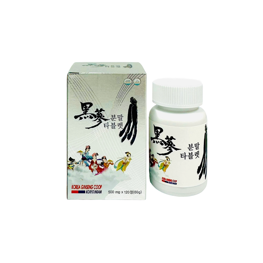 흑삼 분말 타블렛 60g(500mg*120ea)