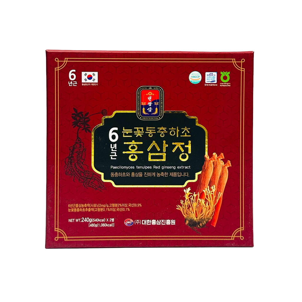 6년근 눈꽃동충하초 홍삼정 480g(240g*2ea)