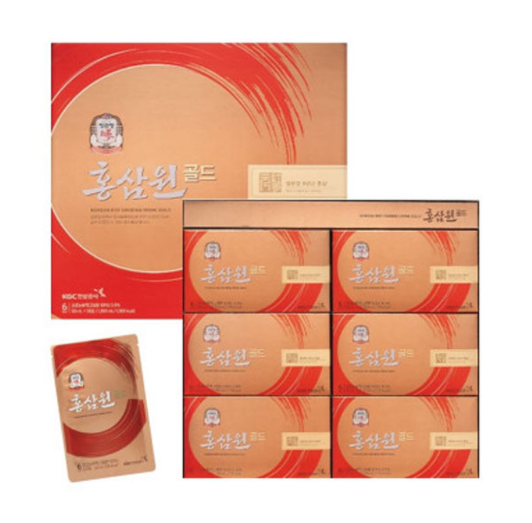 정관장 홍삼원 골드 3,000ml(50ml*10ea)*6box